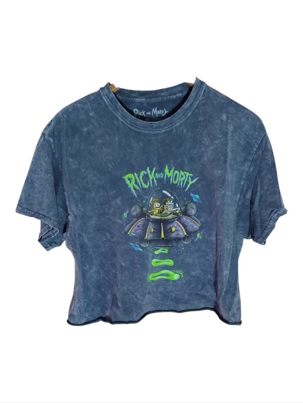 Rick and Morty Half Shirt Size Medium